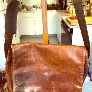 Brown Leather Satchel